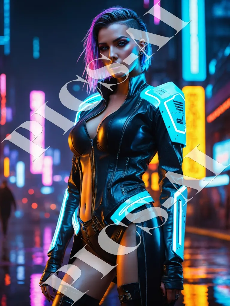 Pack de 5 images 4K Cyberpunk – Fond d’écran & Art numérique (Volume 2)
