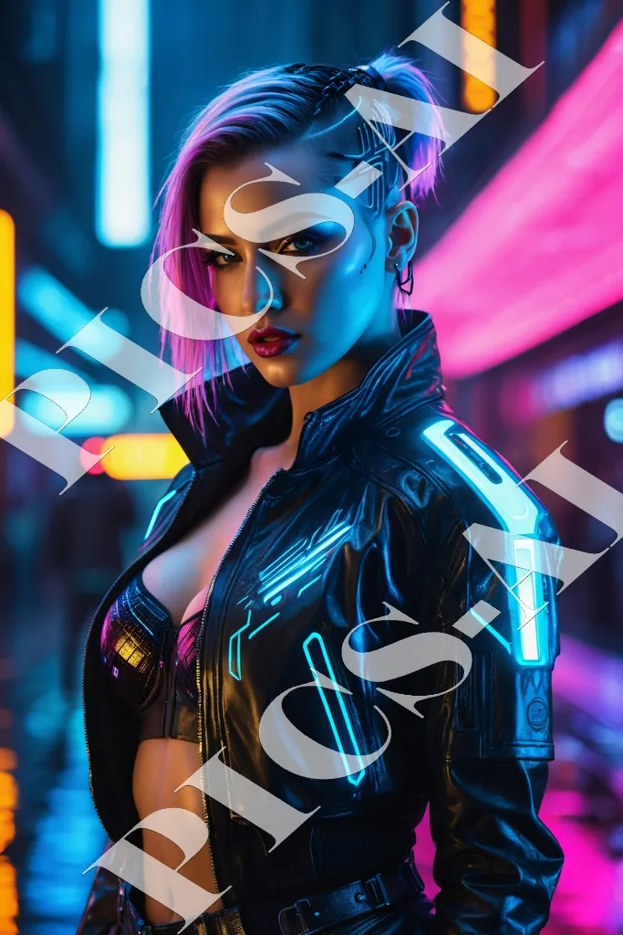 Pack de 5 images 4K Cyberpunk – Fond d’écran & Art numérique (Volume 4) – Image 4