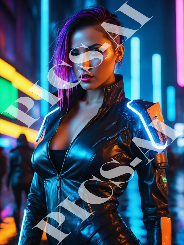Pack de 5 images 4K Cyberpunk – Fond d’écran & Art numérique (Volume 5)