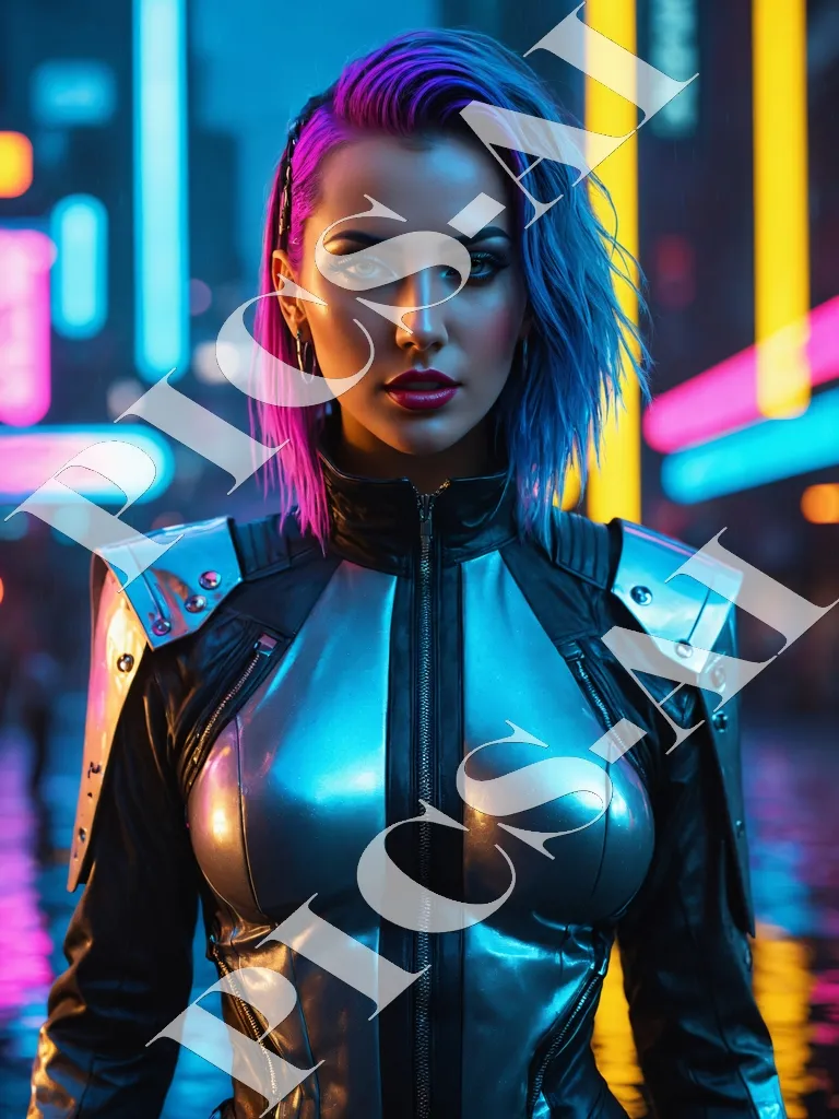 Pack de 5 images 4K Cyberpunk – Fond d’écran & Art numérique (Volume 5) – Image 2